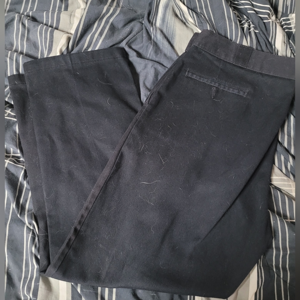 Dickies Black Chinos Classic Straight-Leg